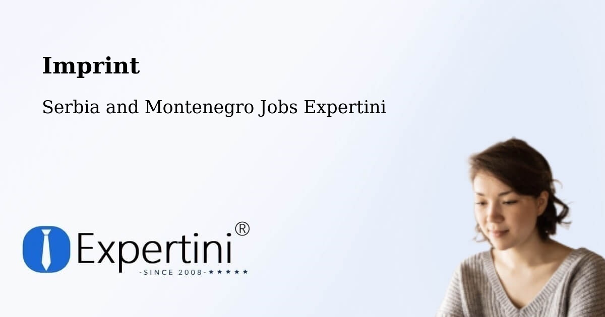 Imprint – King - Serbia and Montenegro Jobs Expertini