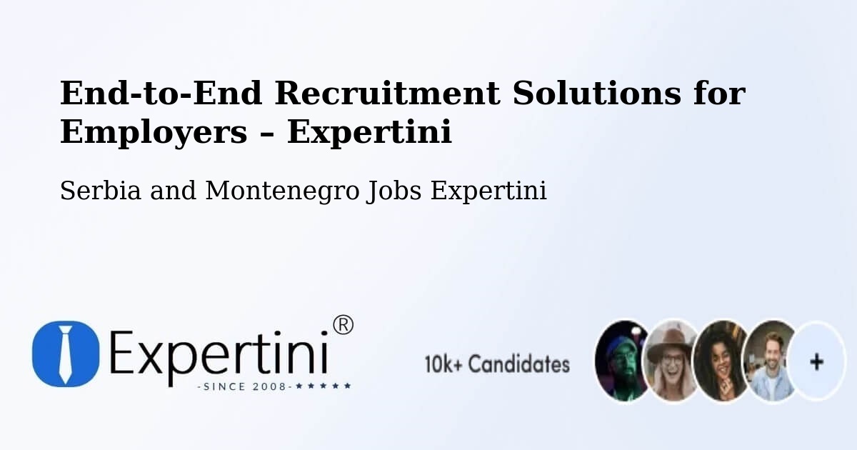 Recruitment Solutions for Employers – King - King, Serbia and Montenegro Jobs Expertini